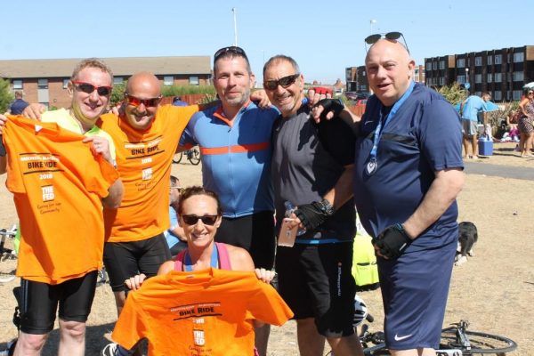 Featured image - Pedal Pushing Duo And Friends Raise Thousands For Revamped Dr Simon Jenkins Unit